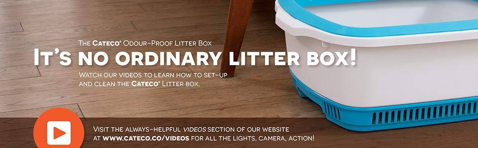 Cateco the Odour-Proof Litter Box